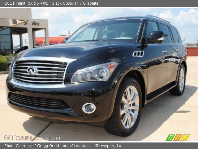 2011 Infiniti QX 56 4WD in Black Obsidian