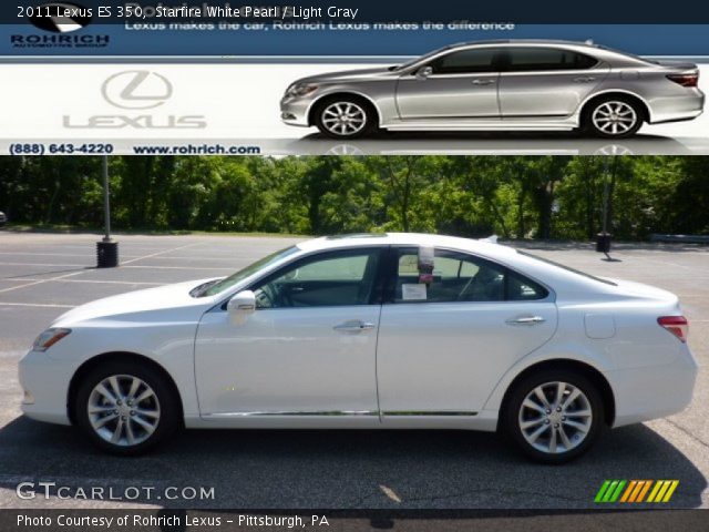 2011 Lexus ES 350 in Starfire White Pearl