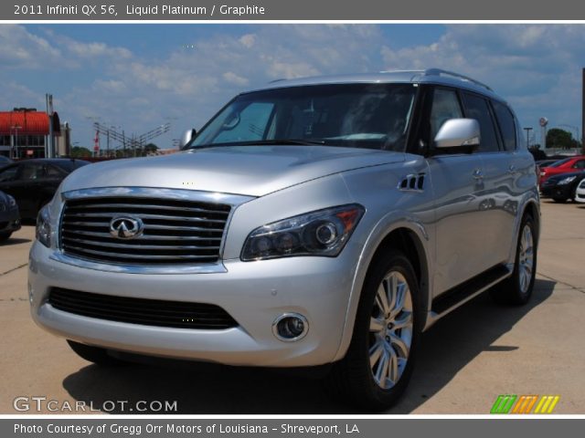 2011 Infiniti QX 56 in Liquid Platinum