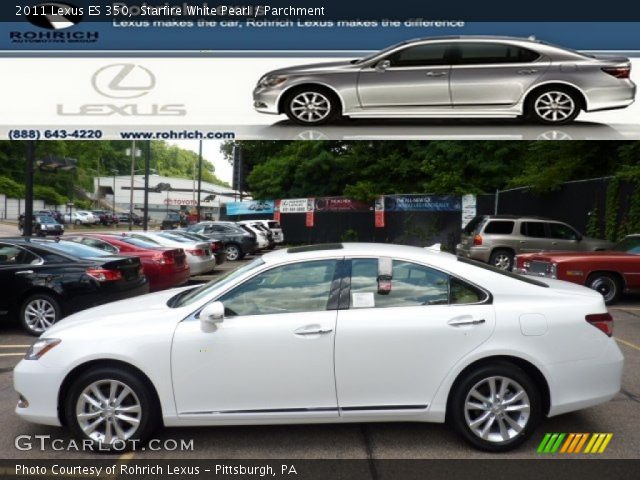 2011 Lexus ES 350 in Starfire White Pearl