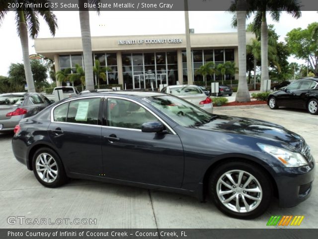 2007 Infiniti G 35 Sedan in Blue Slate Metallic