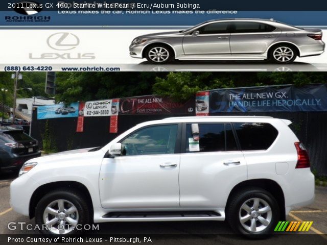 2011 Lexus GX 460 in Starfire White Pearl