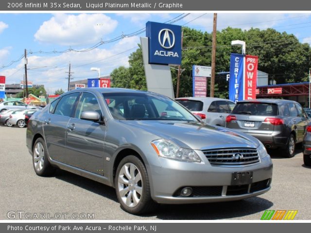 2006 Infiniti M 35x Sedan in Liquid Platinum Metallic