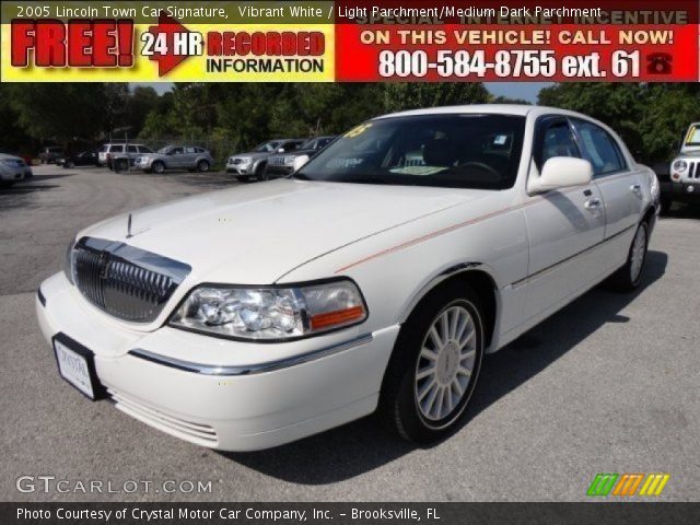 2005 Lincoln Town Car Signature in Vibrant White