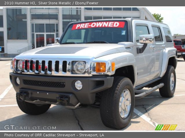 2010 Hummer H3  in Silver Stone Metallic