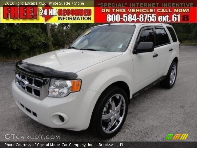 2010 Ford Escape XLS in White Suede