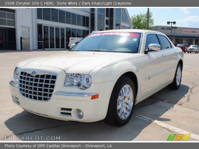Stone white chrysler 300