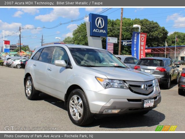 2007 Acura MDX Technology in Billet Silver Metallic
