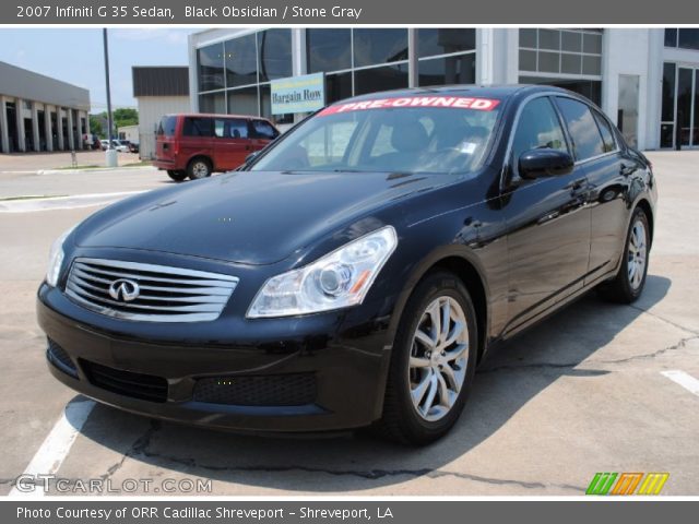 2007 Infiniti G 35 Sedan in Black Obsidian