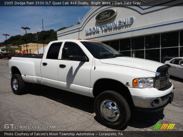 2005 Dodge Ram 3500 SLT Quad Cab 4x4 Dually in Bright White