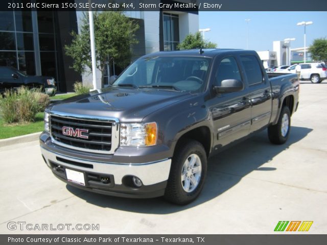 2011 GMC Sierra 1500 SLE Crew Cab 4x4 in Storm Gray Metallic