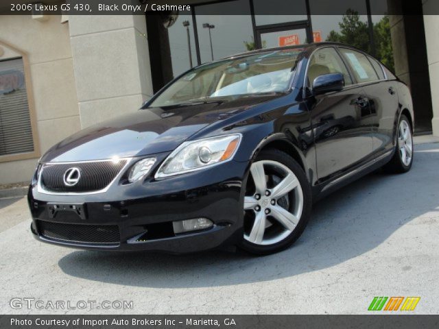 2006 Lexus GS 430 in Black Onyx