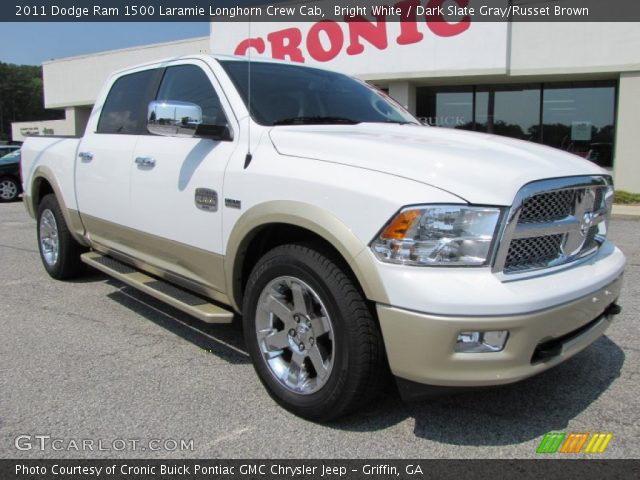 2011 Dodge Ram 1500 Laramie Longhorn Crew Cab in Bright White