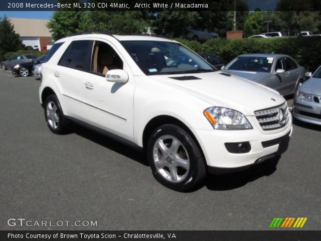 2008 Mercedes-Benz ML 320 CDI 4Matic in Arctic White