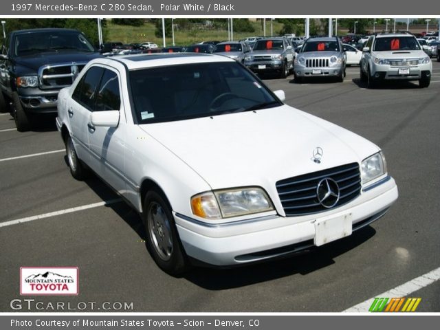 1997 Mercedes-Benz C 280 Sedan in Polar White