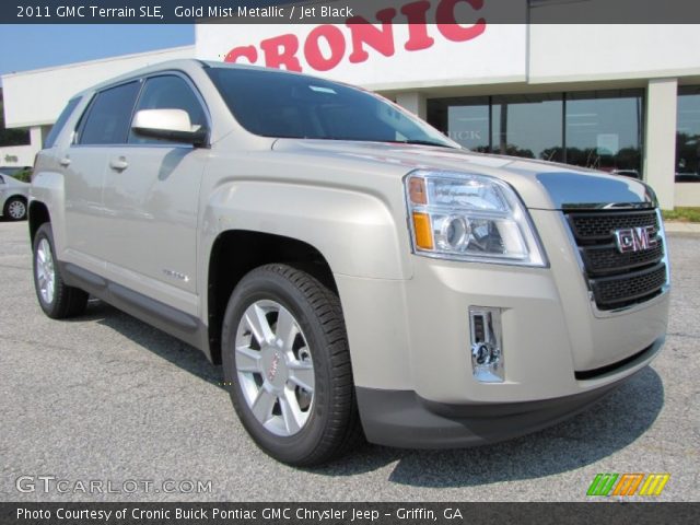 2011 GMC Terrain SLE in Gold Mist Metallic