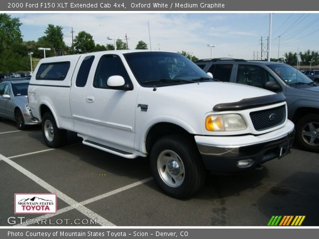 2000 Ford F150 XLT Extended Cab 4x4 in Oxford White