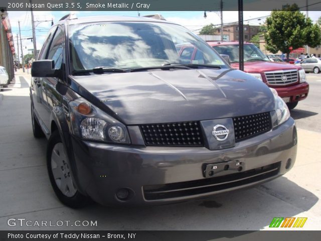 2006 Nissan Quest 3.5 S in Smoke Metallic