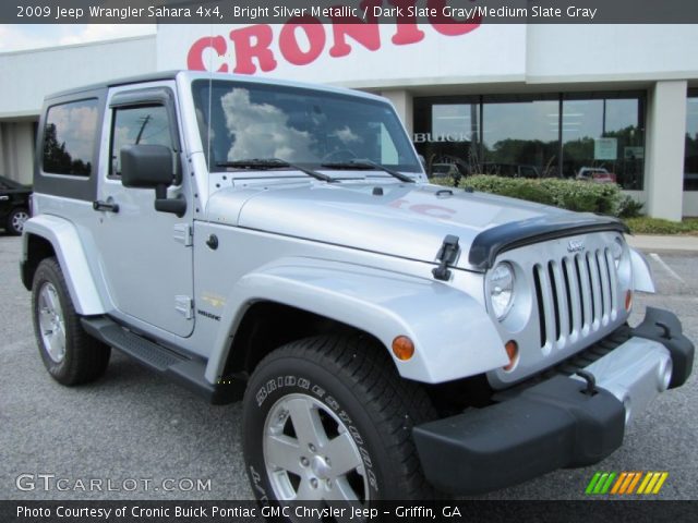 2009 Jeep Wrangler Sahara 4x4 in Bright Silver Metallic