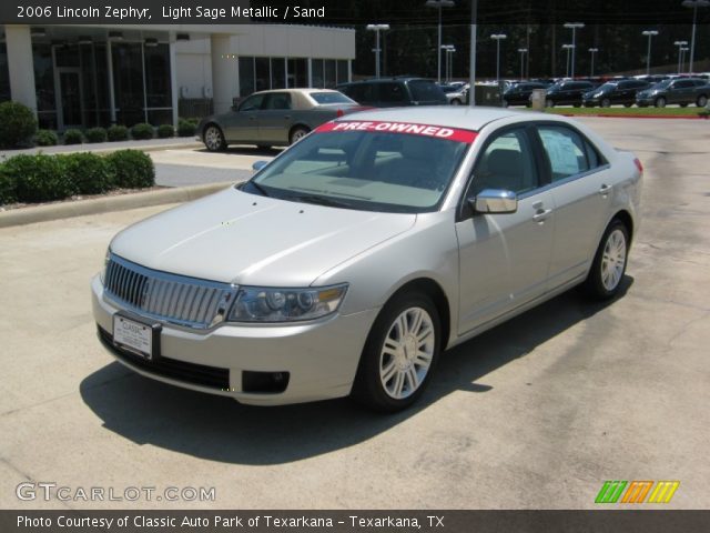 2006 Lincoln Zephyr  in Light Sage Metallic