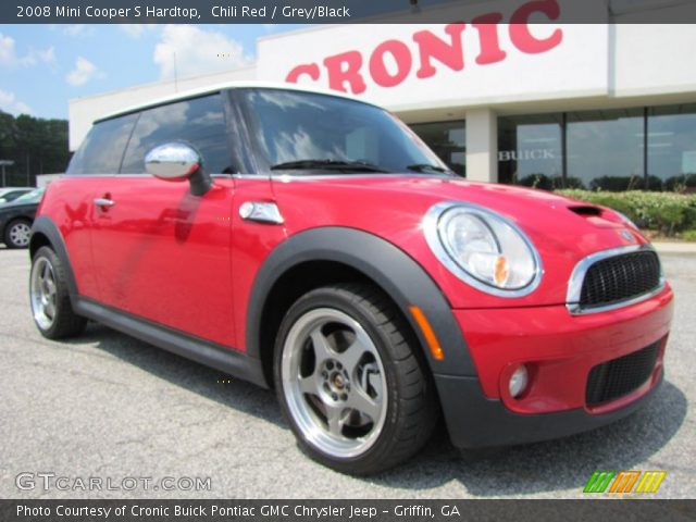 2008 Mini Cooper S Hardtop in Chili Red