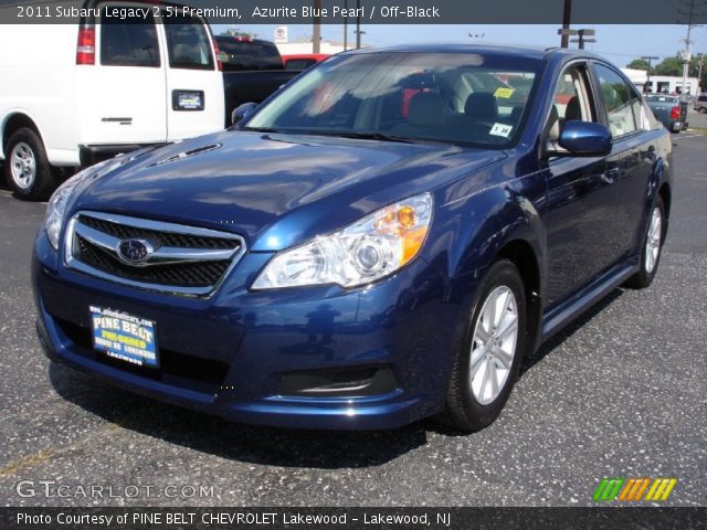 2011 Subaru Legacy 2.5i Premium in Azurite Blue Pearl
