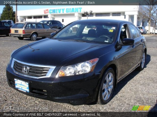 2008 Honda Accord EX-L Sedan in Nighthawk Black Pearl