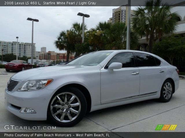 2008 Lexus LS 460 L in Starfire White Pearl