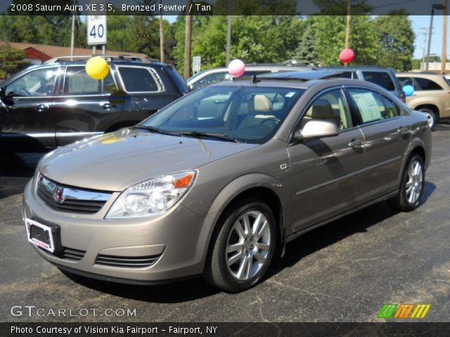 2008 Saturn Aura XE 3.5 in Bronzed Pewter