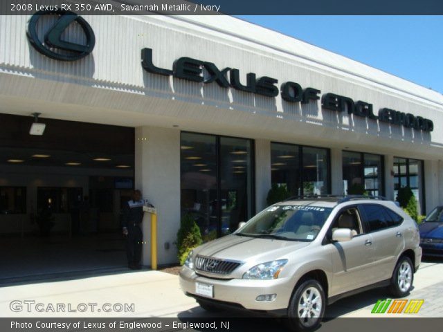 2008 Lexus RX 350 AWD in Savannah Metallic