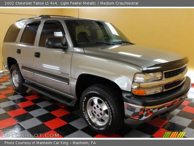 2002 Chevrolet Tahoe LS 4x4 in Light Pewter Metallic