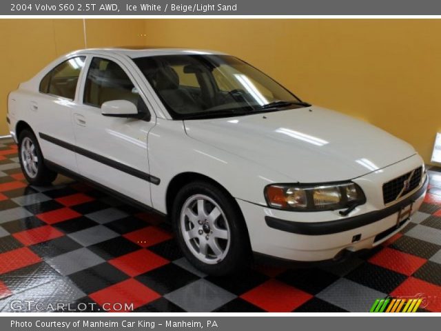 2004 Volvo S60 2.5T AWD in Ice White