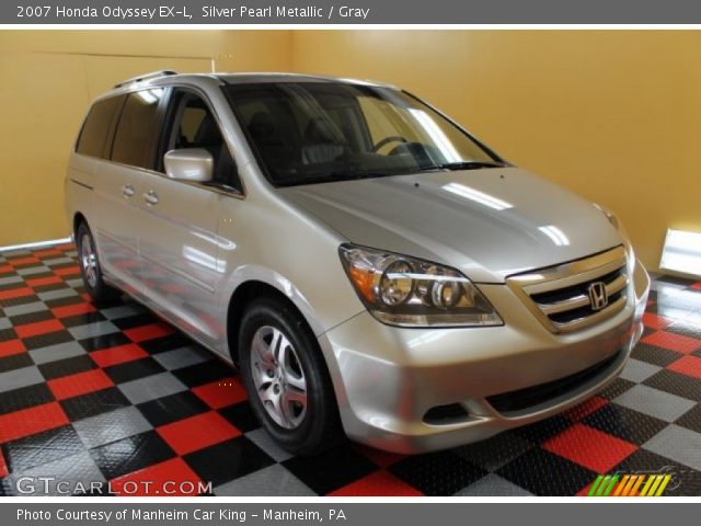 2007 Honda Odyssey EX-L in Silver Pearl Metallic