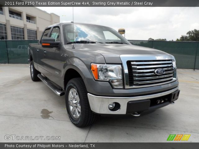 2011 Ford F150 Texas Edition SuperCrew 4x4 in Sterling Grey Metallic