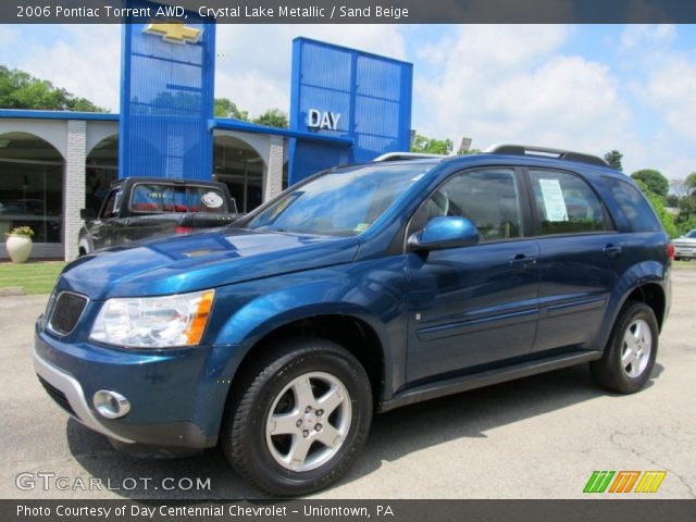 2006 Pontiac Torrent AWD in Crystal Lake Metallic
