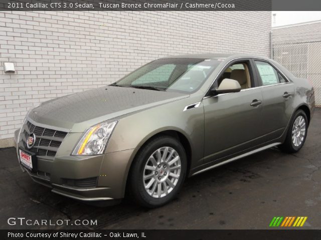 2011 Cadillac CTS 3.0 Sedan in Tuscan Bronze ChromaFlair