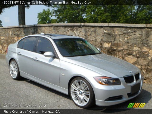 2008 BMW 3 Series 328i Sedan in Titanium Silver Metallic