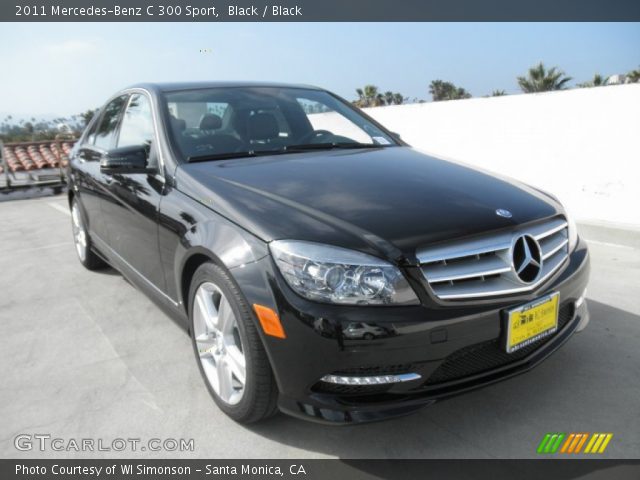 2011 Mercedes-Benz C 300 Sport in Black