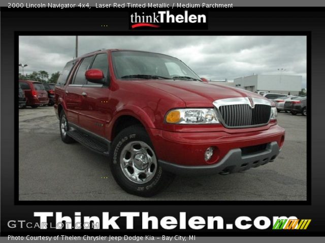 2000 Lincoln Navigator 4x4 in Laser Red Tinted Metallic