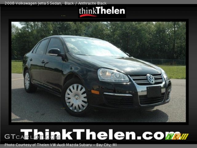 2008 Volkswagen Jetta S Sedan in Black
