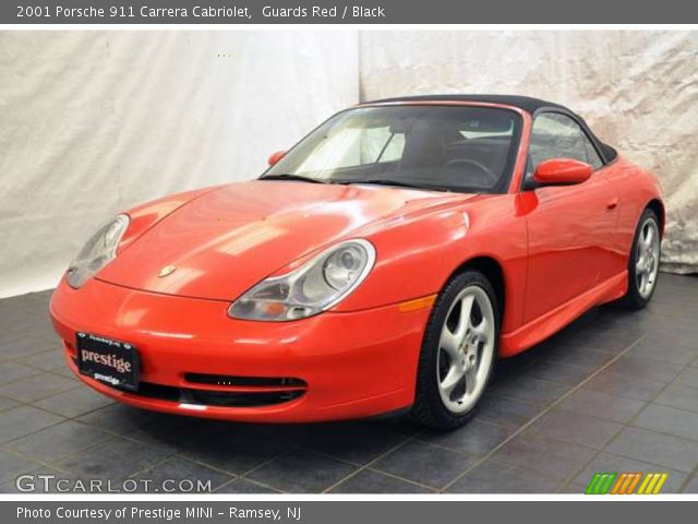 2001 Porsche 911 Carrera Cabriolet in Guards Red