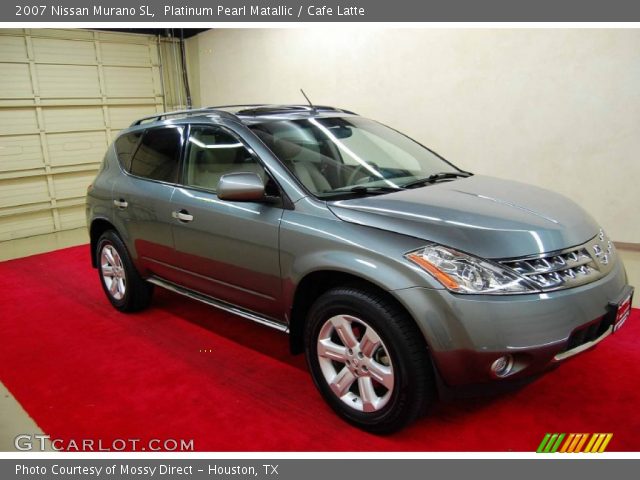 2007 Nissan Murano SL in Platinum Pearl Matallic