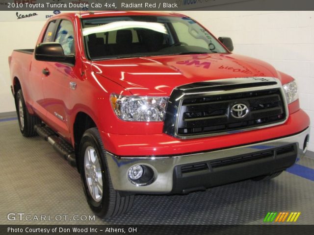 2010 Toyota Tundra Double Cab 4x4 in Radiant Red