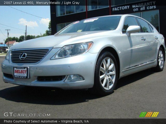 2007 Lexus LS 460 in Mercury Metallic
