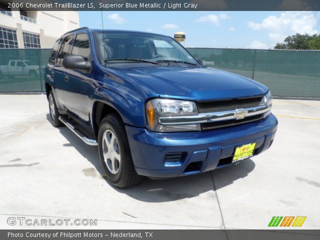 2006 Chevrolet TrailBlazer LS in Superior Blue Metallic