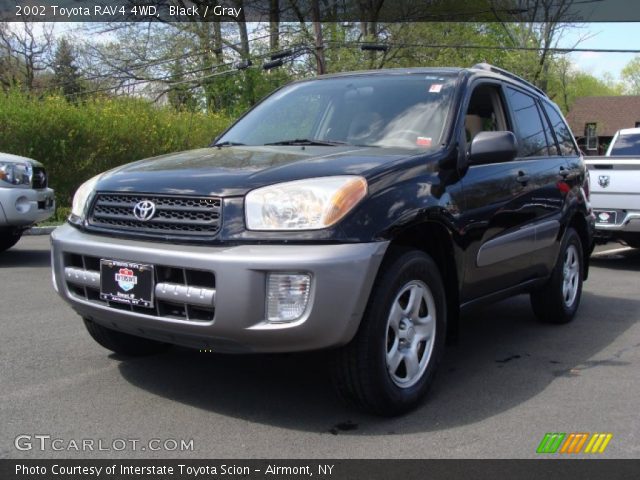 2002 Toyota RAV4 4WD in Black