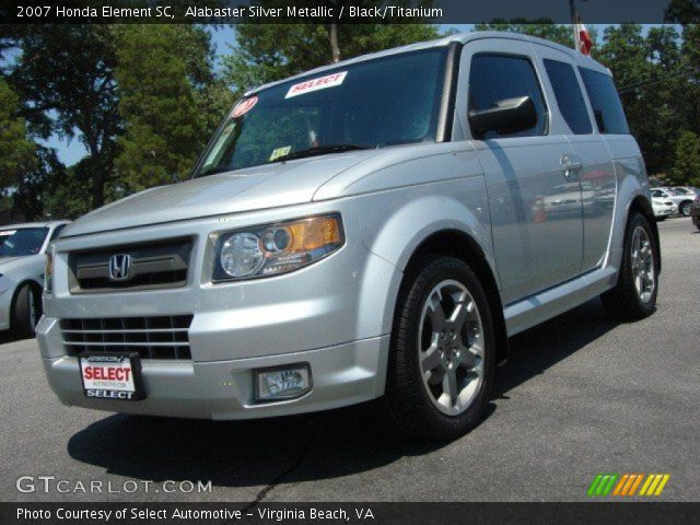 2007 Honda element sc silver