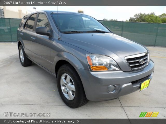 2007 Kia Sorento LX in Alpine Gray