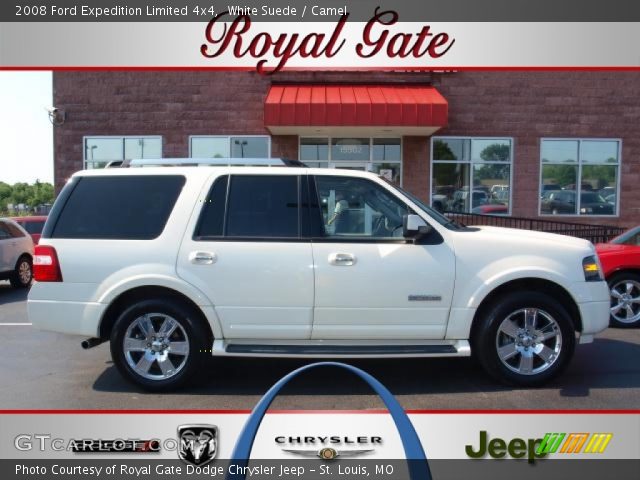 2008 Ford Expedition Limited 4x4 in White Suede