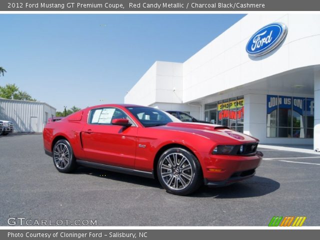 2012 Ford Mustang GT Premium Coupe in Red Candy Metallic